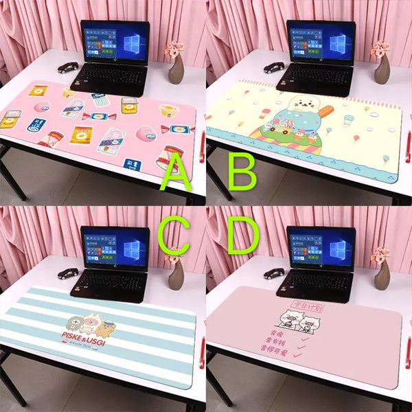 Kawaii Cartoon Mouse Pad
