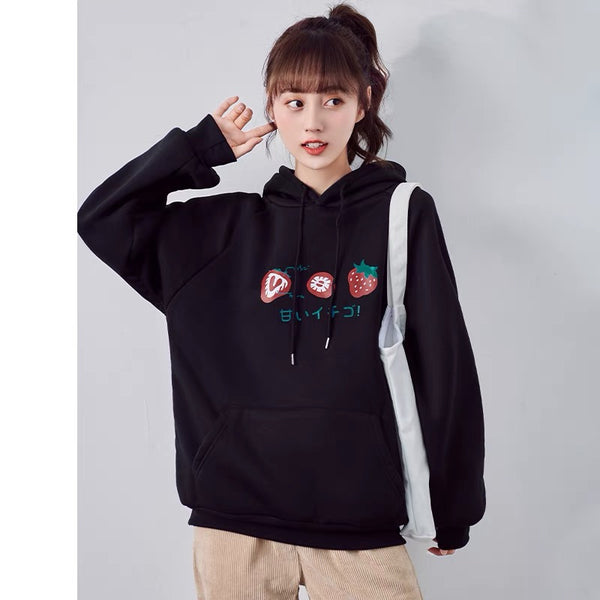 Cute Strawberry Hoodie