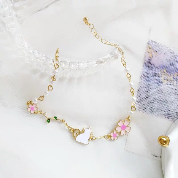Kawaii Cat Bracelet