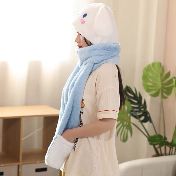 Kawaii Cartoon Scarf
