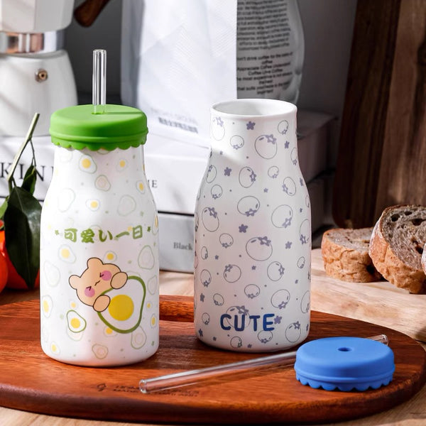 Funny Milk Bottle Cup