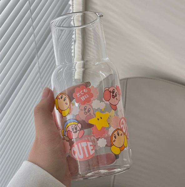 Kawaii Printed Bottle And Cup