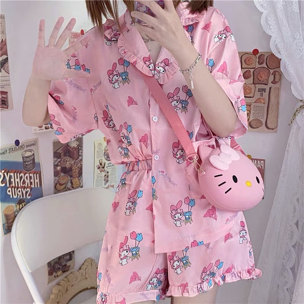 Sweet Printed Pajamas