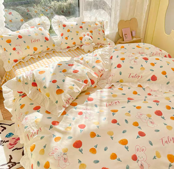 Cute Rabbit Bedding Set