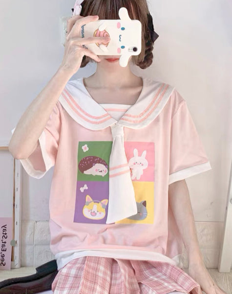 Cute Printed T-Shirt