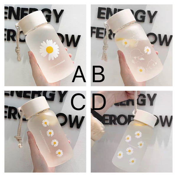 Cute Daisy Water Bottle