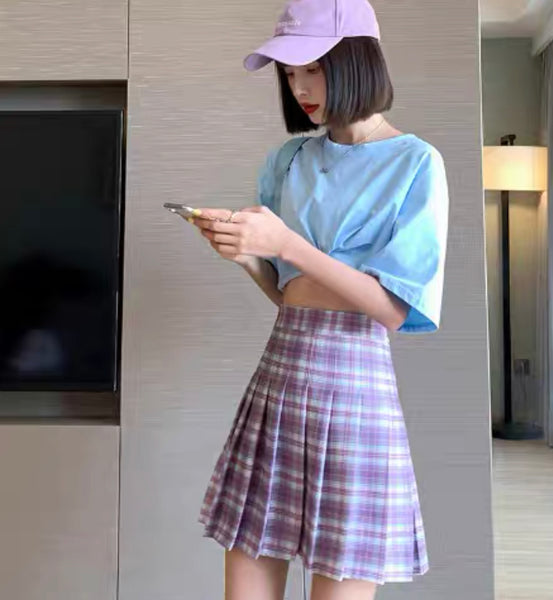 Cute Plaid Skirt