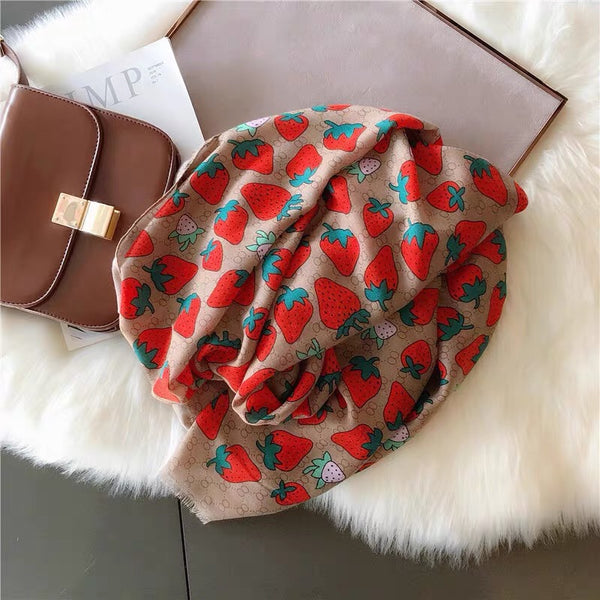 Cute Strawberry Scarf