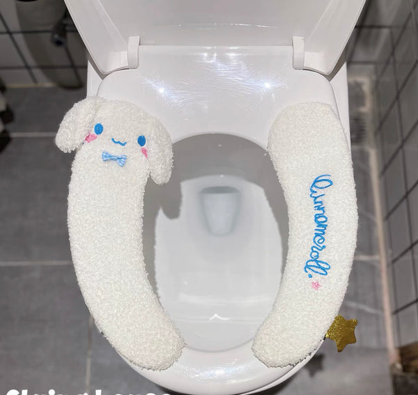 Cute Cartoon Closestool Mat