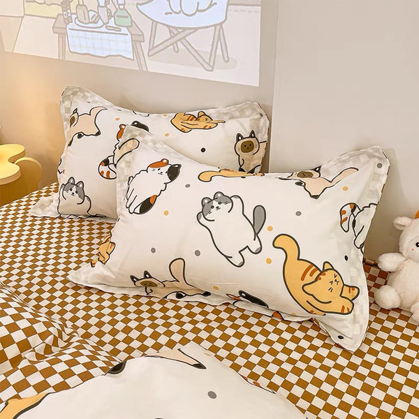 Happy Cats Bedding Set