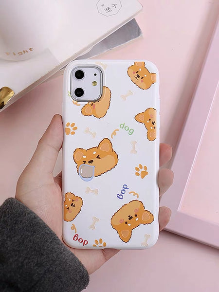 Cat And Dog Phone Case For Iphone6/6S/6P/7/7P/8/8plus/X/XS/XR/Xs max/11/11pro/11pro max