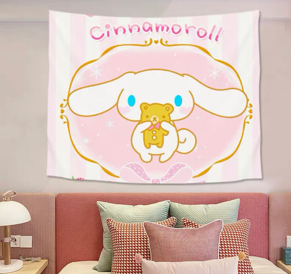 Cute Bunny Bedside Cloth