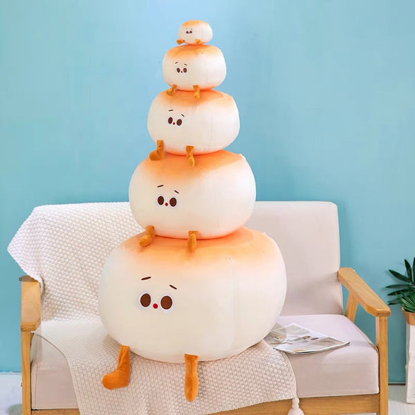 Kawaii Steamed Buns Plush Toy