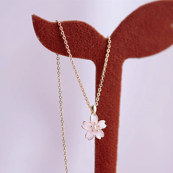 Cute Sakura Necklace