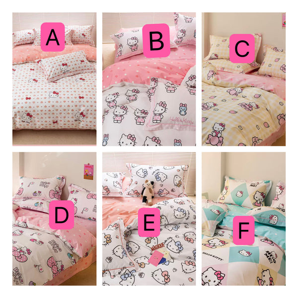 Sweet Kitty Bedding Set