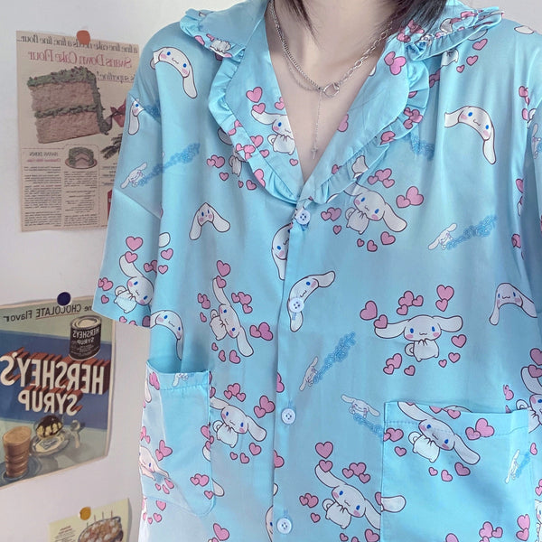 Sweet Printed Pajamas