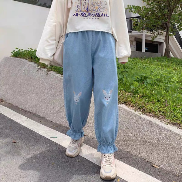 Cute Rabbit Trousers