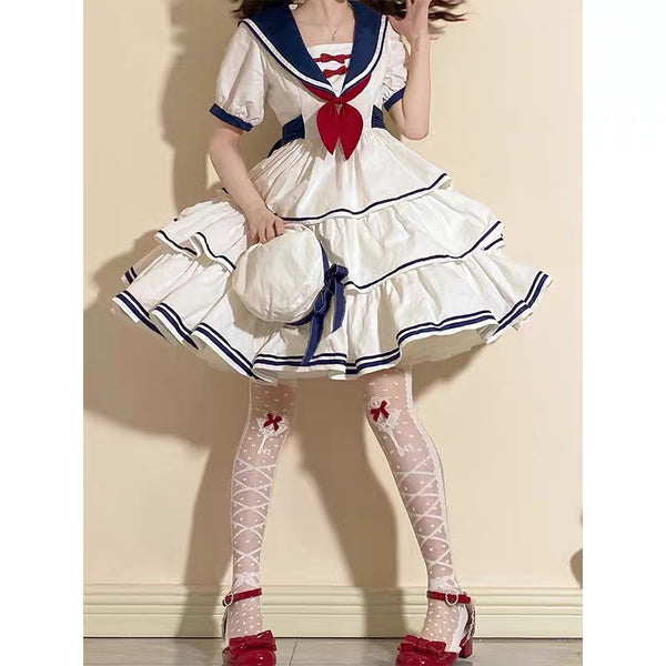 Cute Sailor Girl Dress