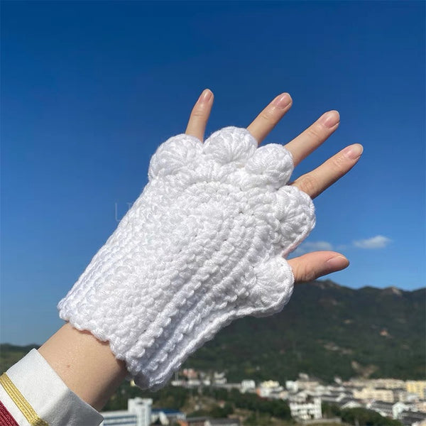 Kawaii Paw Handmade Gloves