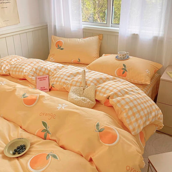 Sweet Oranges Bedding Set