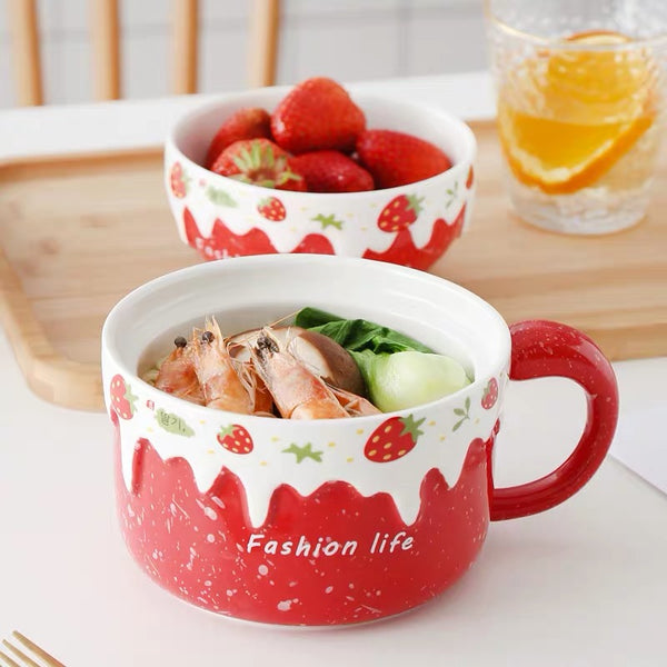 Cute Strawberry Bowl