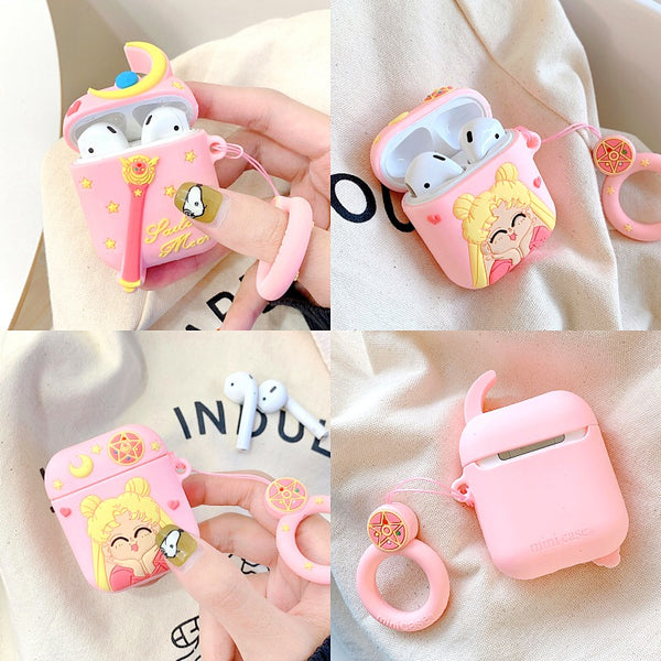 Anime Airpods Protector Case For Iphone