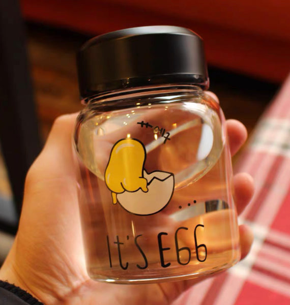 Kawaii Egg Drinking Bottle