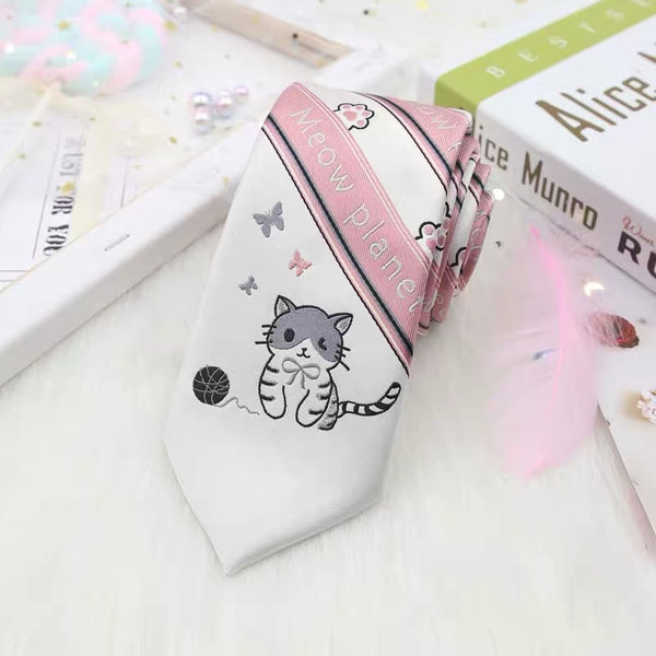 Kawaii Cat Necktie