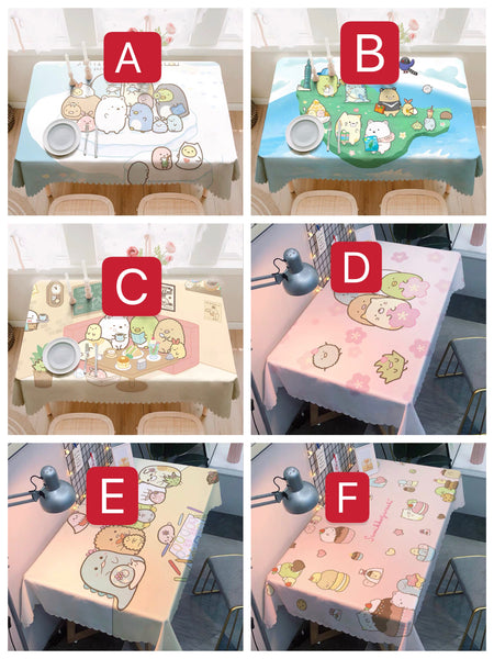 Funny Sumikko Gurashi Tablecloth