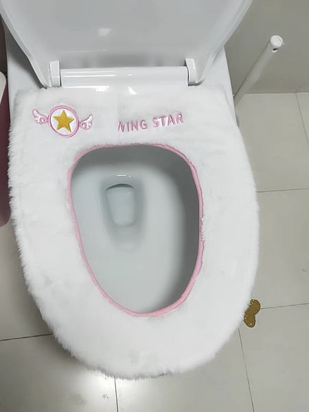 Kawaii Anime Closestool Mat