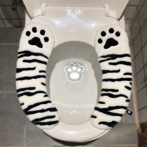 Cute Paw Closestool Mat