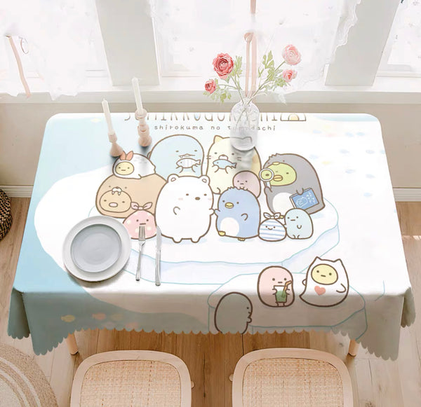 Funny Sumikko Gurashi Tablecloth
