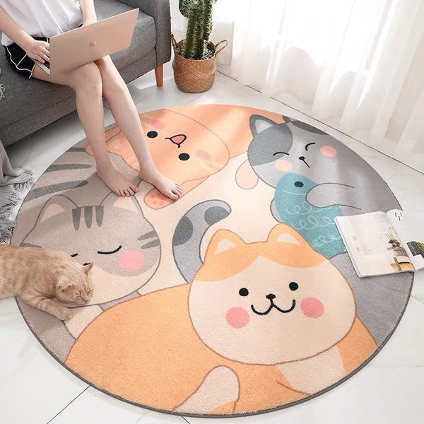 Kawaii Animal Floor Mat