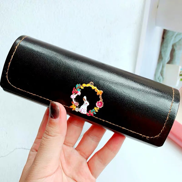 Cute Rabbit Glasses Box