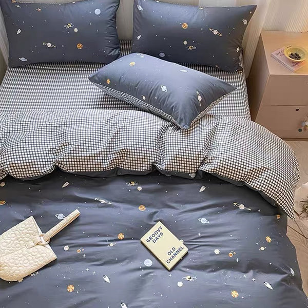Cute Printed Bedding Set
