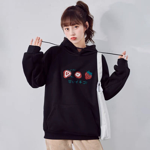 Cute Strawberry Hoodie