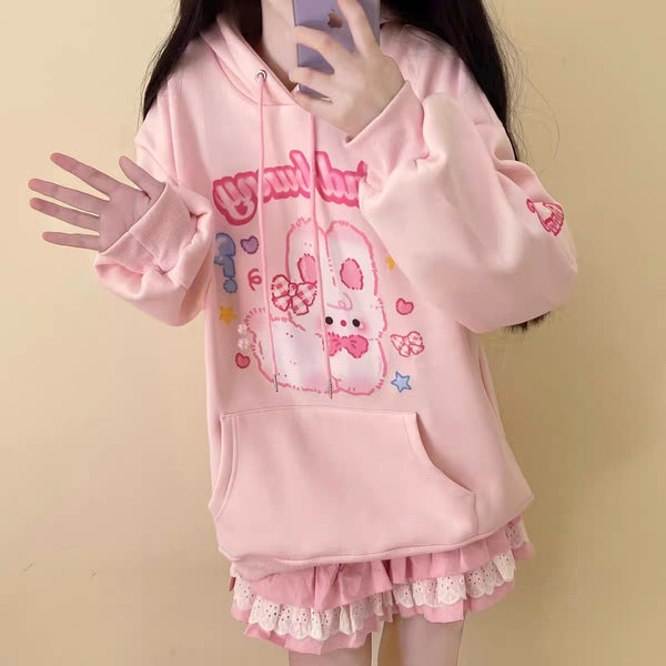 Cute Rabbit Hoodie