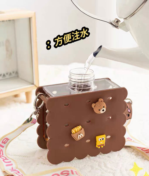 Funny Biscuits Drinking Bottle