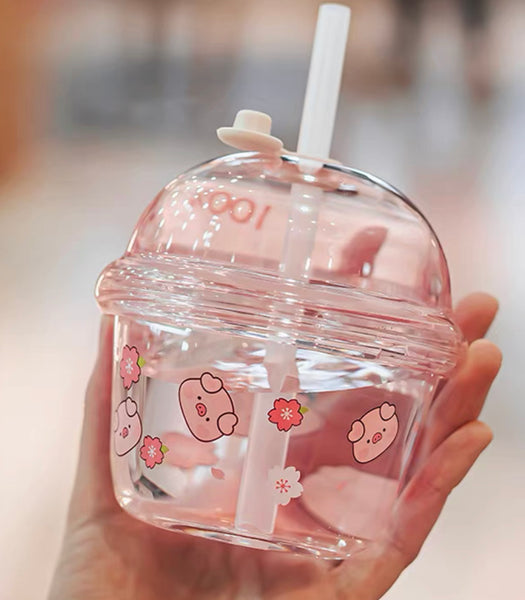 Cute Printed Drinking Bottle