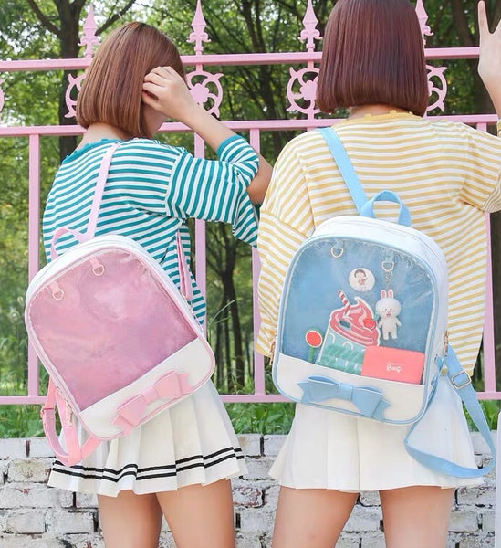 Kawaii Bowknot Backpack
