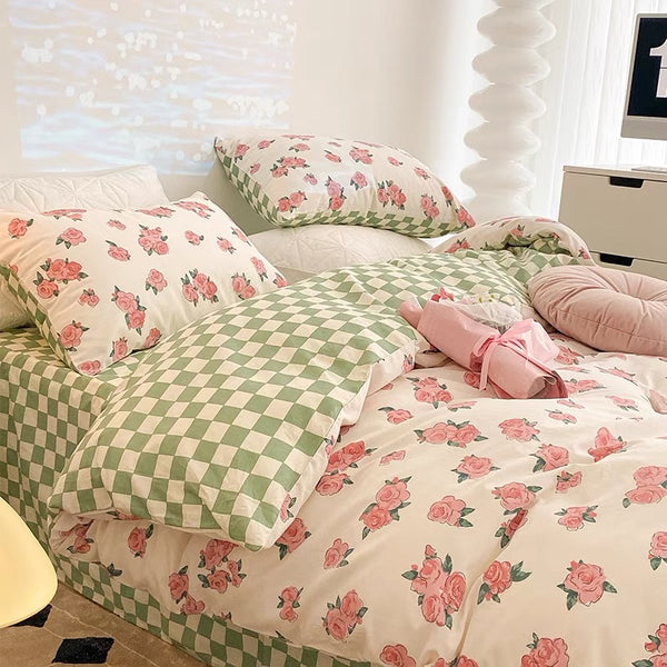 Cute Flowers Bedding Set