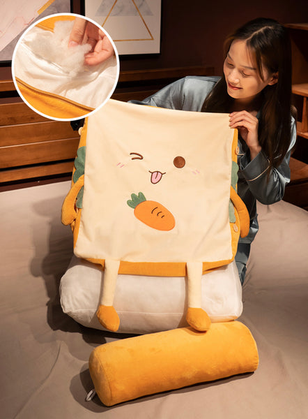 Cute Toast Pillow
