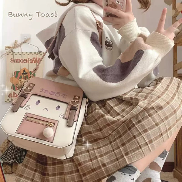 Cute Toast Backpack
