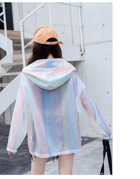 Cute Rainbow Skin Bomber