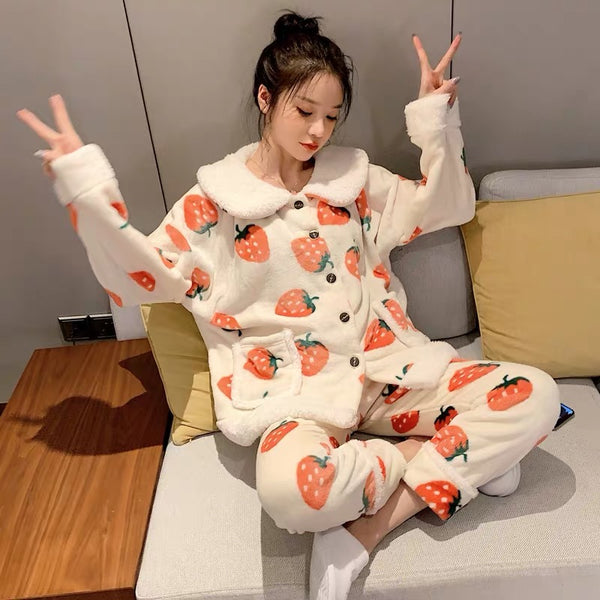 Sweet Strawberries Pajamas