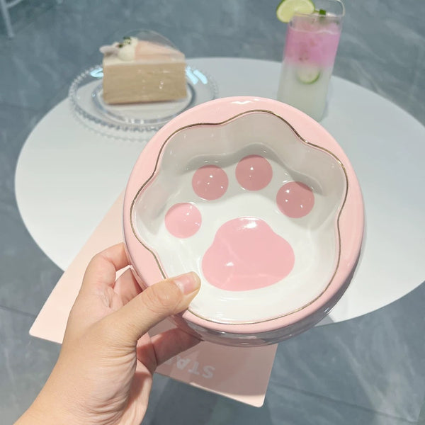 Kawaii Paw Bowl For Pet