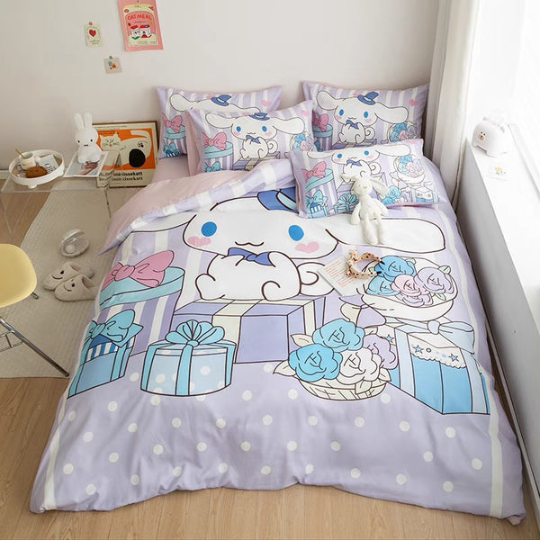 Cute Cinnamoroll Bedding Set