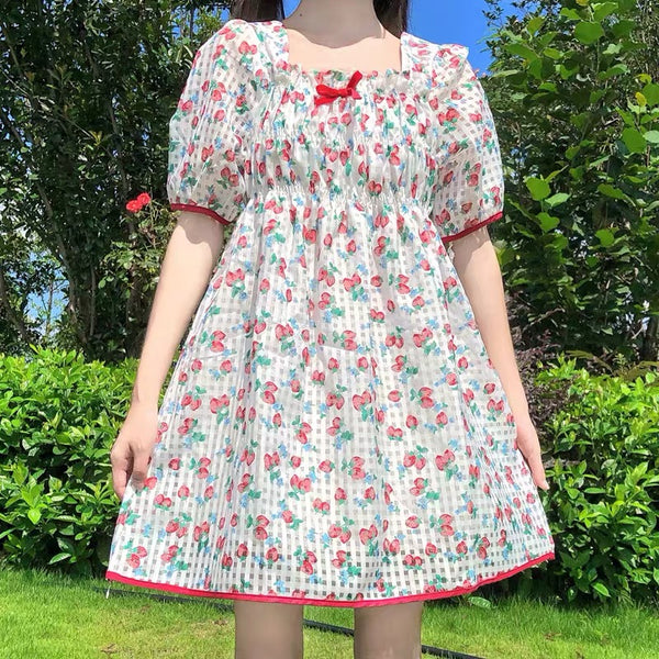 Cute Strawberry Dress
