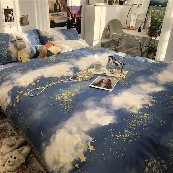 Cute Stars Bedding Set