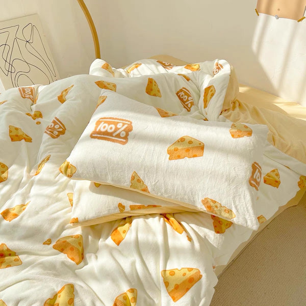 Soft Cheese Bedding Set